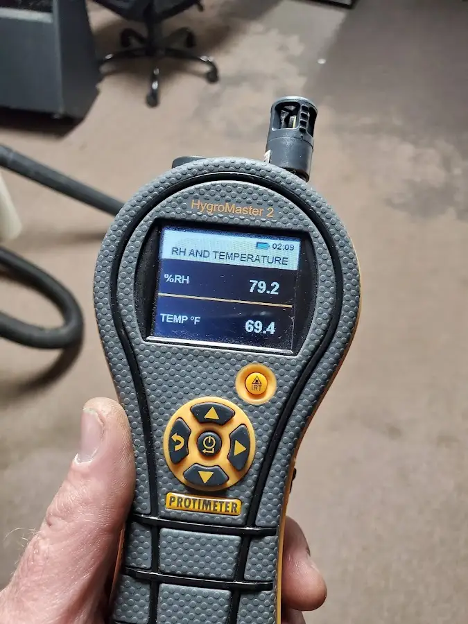 Moisture meter humidity assessment for Fire & Smoke Damage Restoration in Milpitas